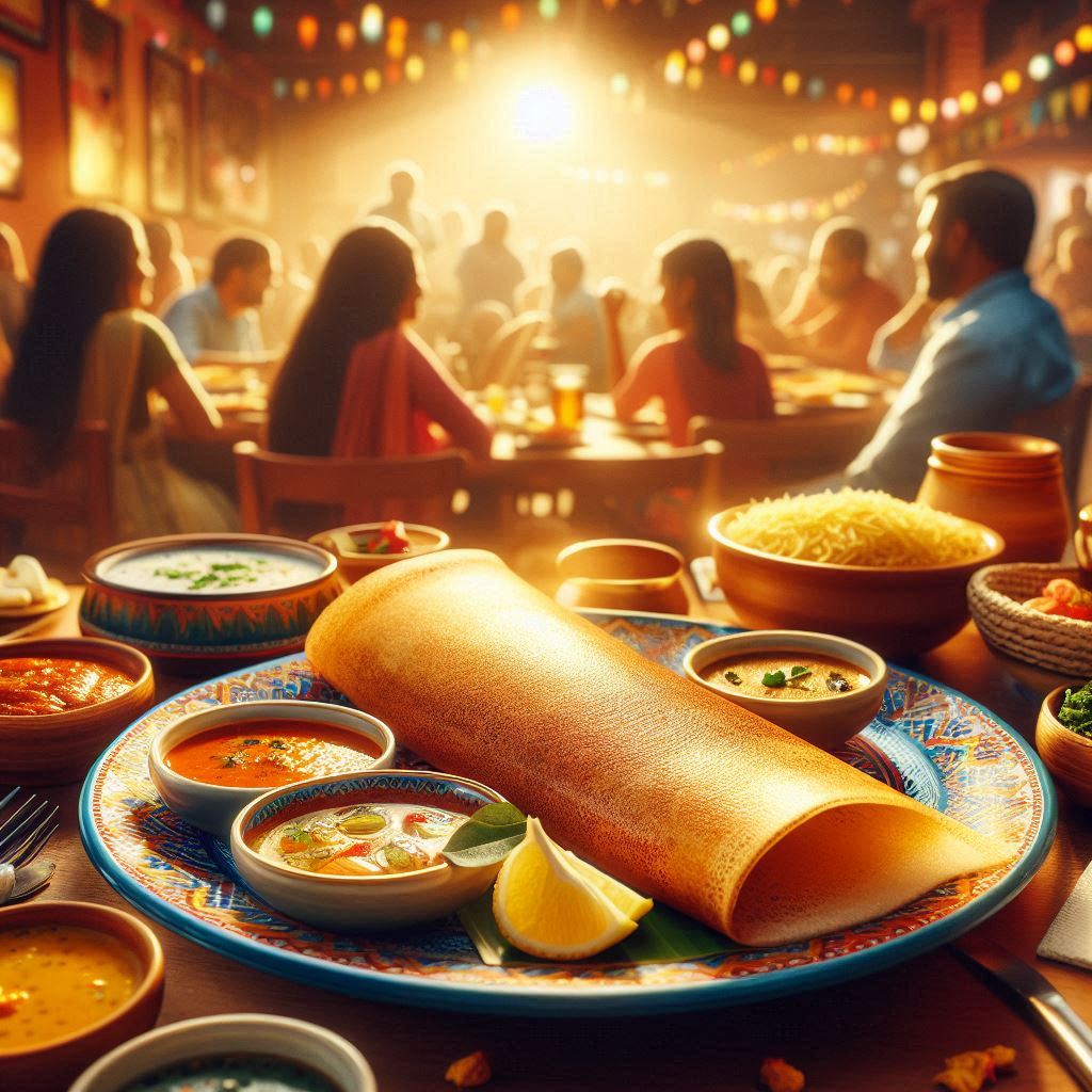 lt text: Dosa in Wembley on Mother's Day — Day 11, Think Fast