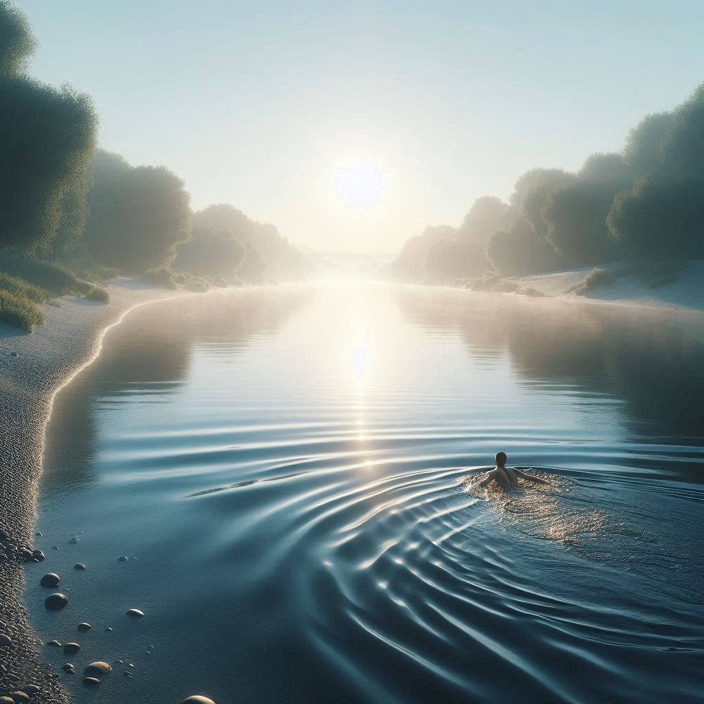 Into the water, day ahead open — Day 56, Think Fast